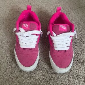 Vans Knu Skool Skate Pink Sneakers